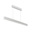 Oprawa V-TAC LED linear SAMSUNG CHIP 40W CCT zwieszana 120cm biała VT-7-44 3000K+4000K+6400K 3400lm 5 lat gwarancji